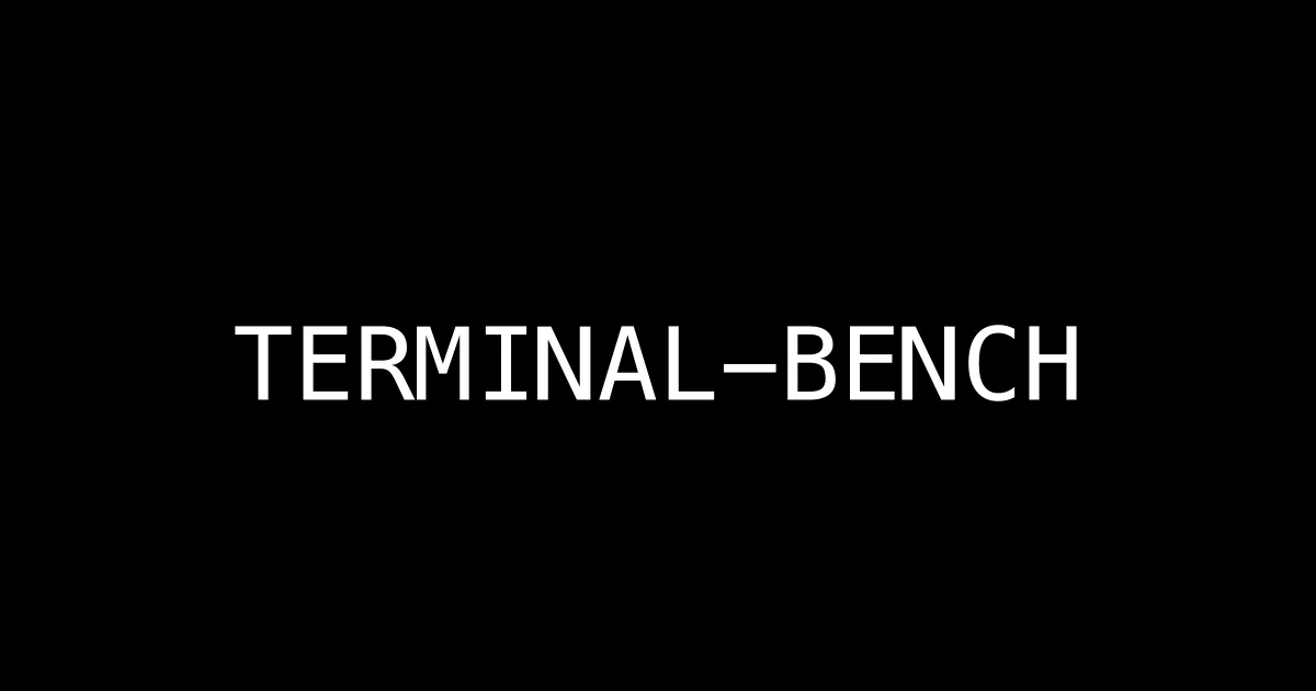 Terminal-Bench 官方分享图